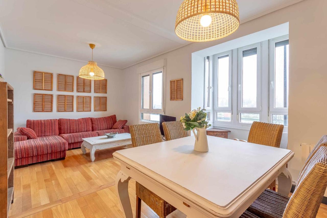 Apartamento Kuia Con Vistas Frontales A La Ria De Bilbao Cerca Del Metro Erandio Eksteriør bilde