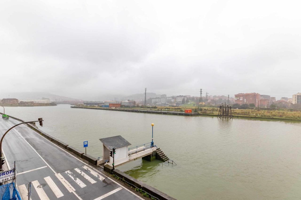 Apartamento Kuia Con Vistas Frontales A La Ria De Bilbao Cerca Del Metro Erandio Eksteriør bilde